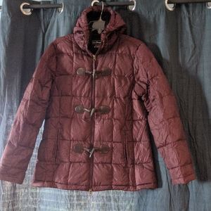 LAST CHANCE L.L. Bean down hooded jacket